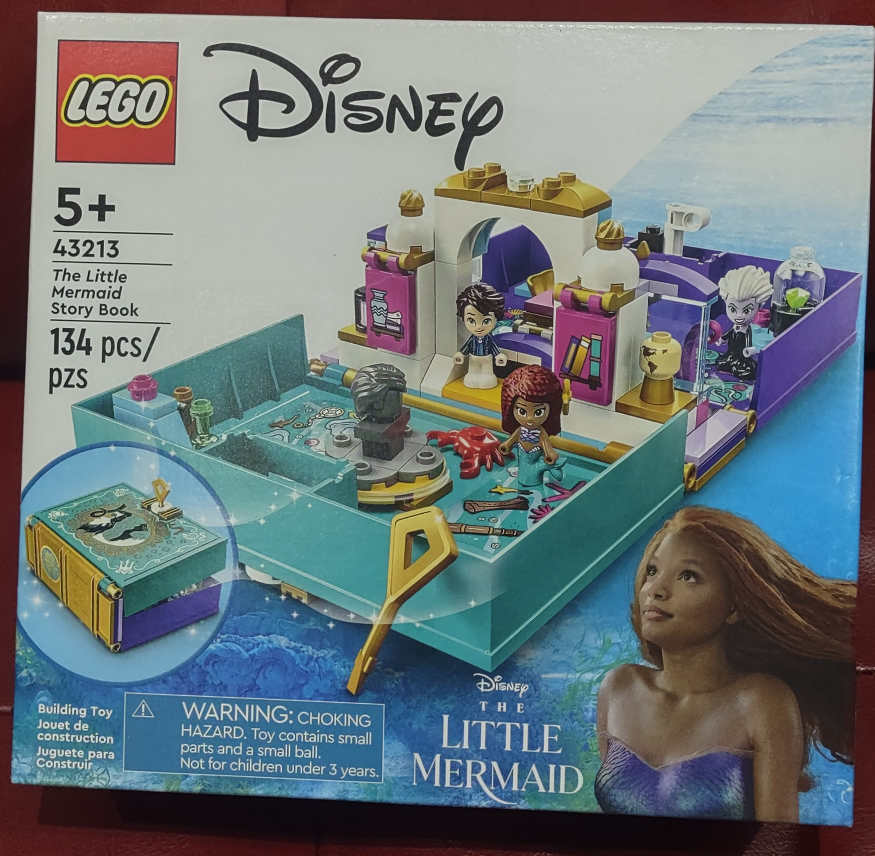 Lego Disney Little Mermaid Storybook 43213