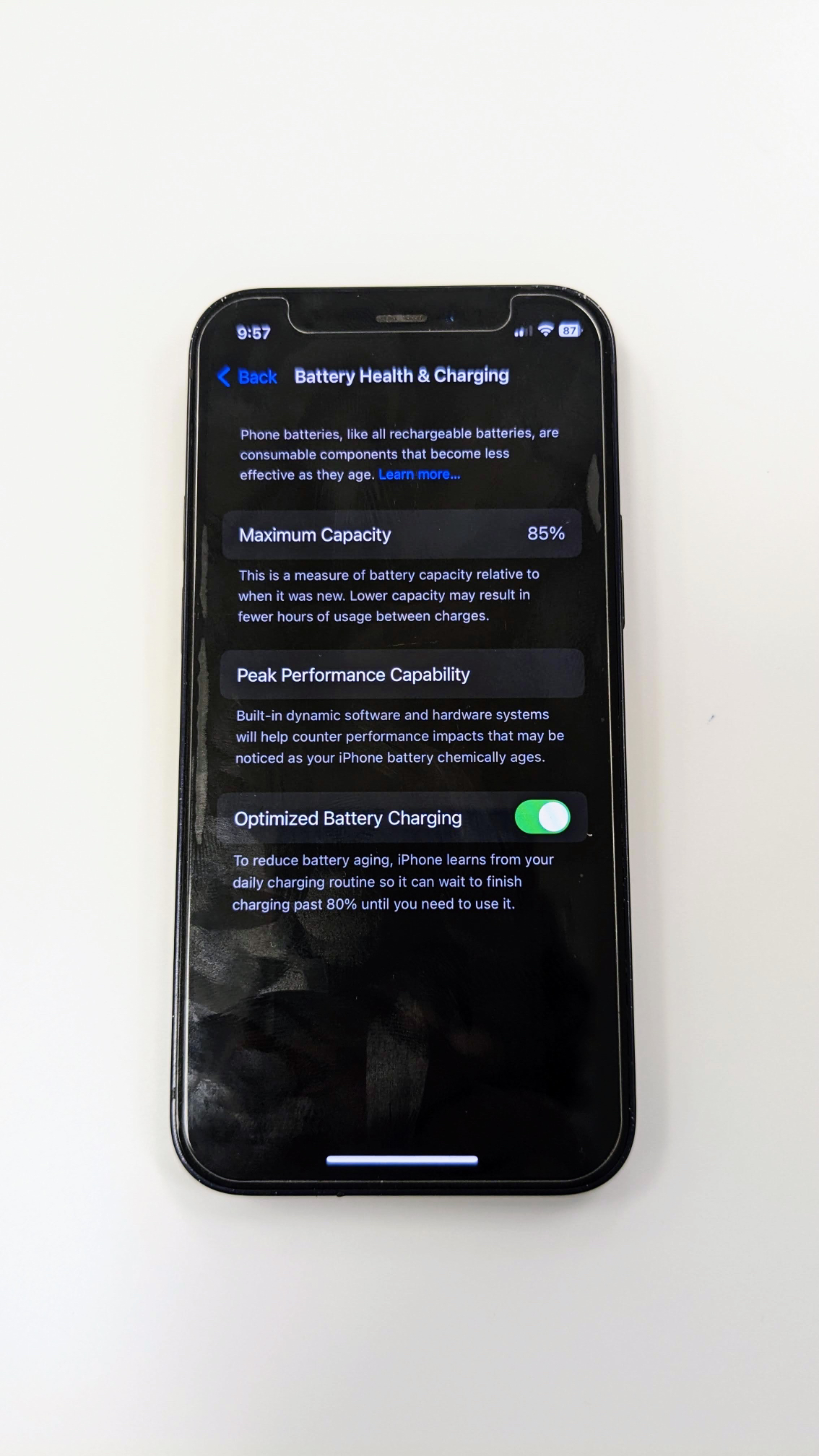 12 Mini Used in Case - 128gb - 85 BH image indicator(4)