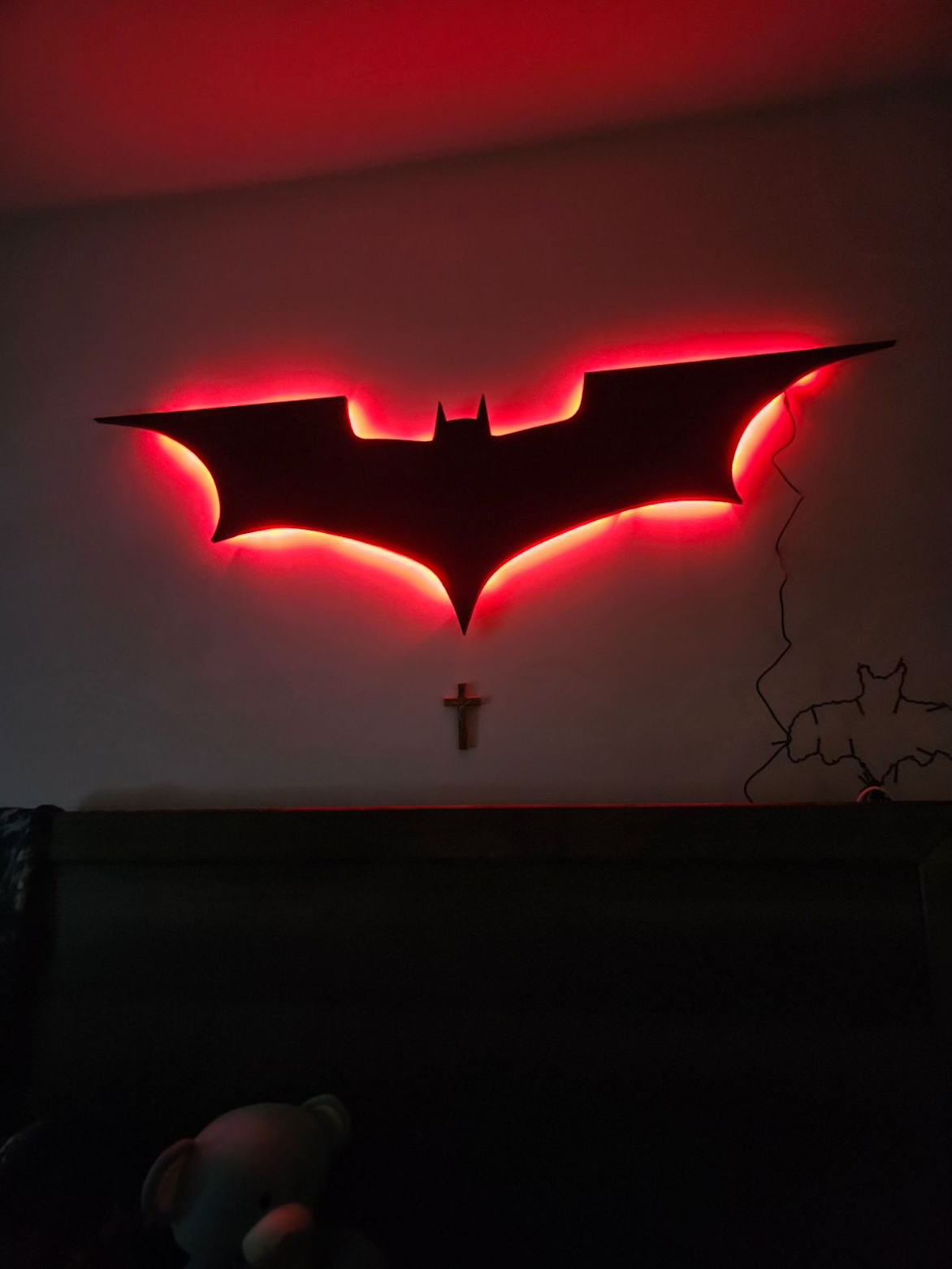 Batman logo wall mount image indicator(2)