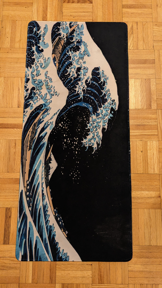 Gaming Mouse Pad XL Great Wave Art 🥕 thumbnail