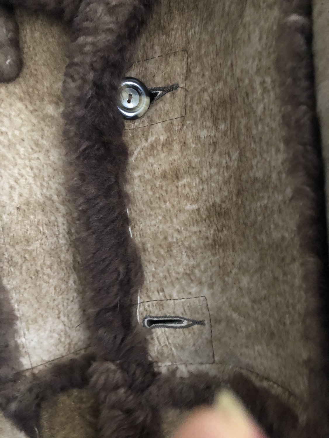 Sheep’s skin coat for men - photo 5