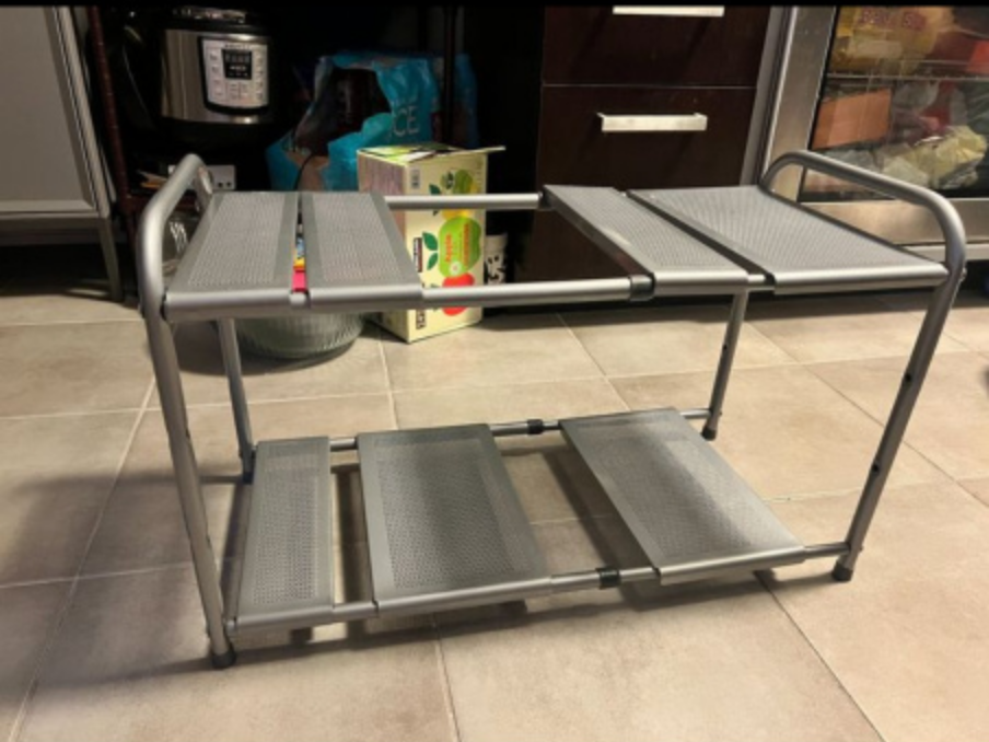 Expandable Organizer Rack For Sinks and Other Items - photo 4