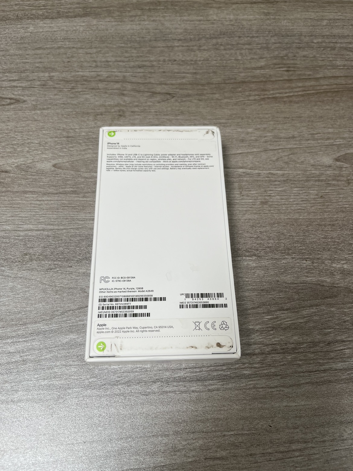 iPhone 14, 128 GB, Brand New Unopened - photo 2