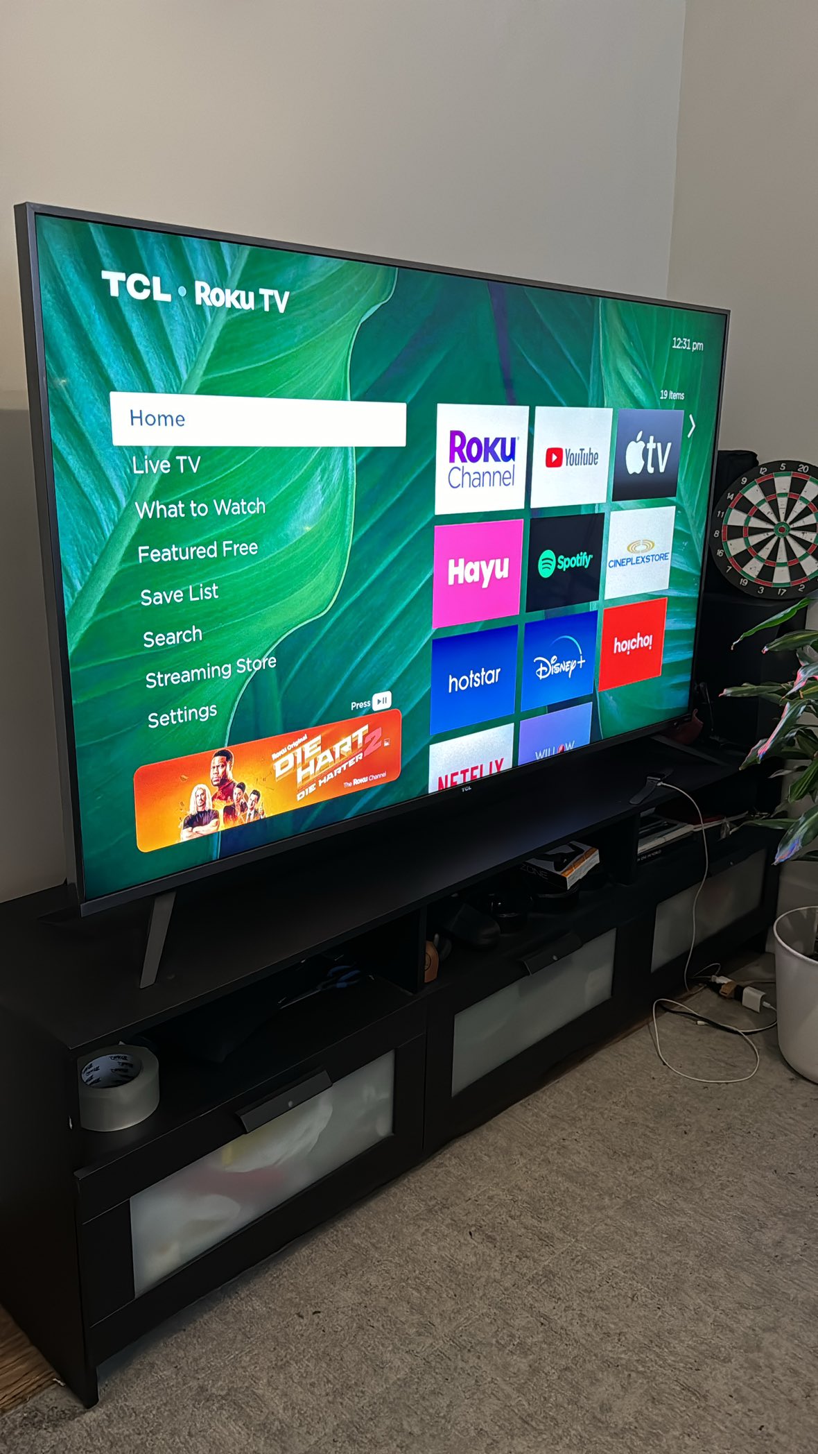 TCL 65” 4K UHD Dolby Vision TV Vizio 38” Dolby Atmos soundbar