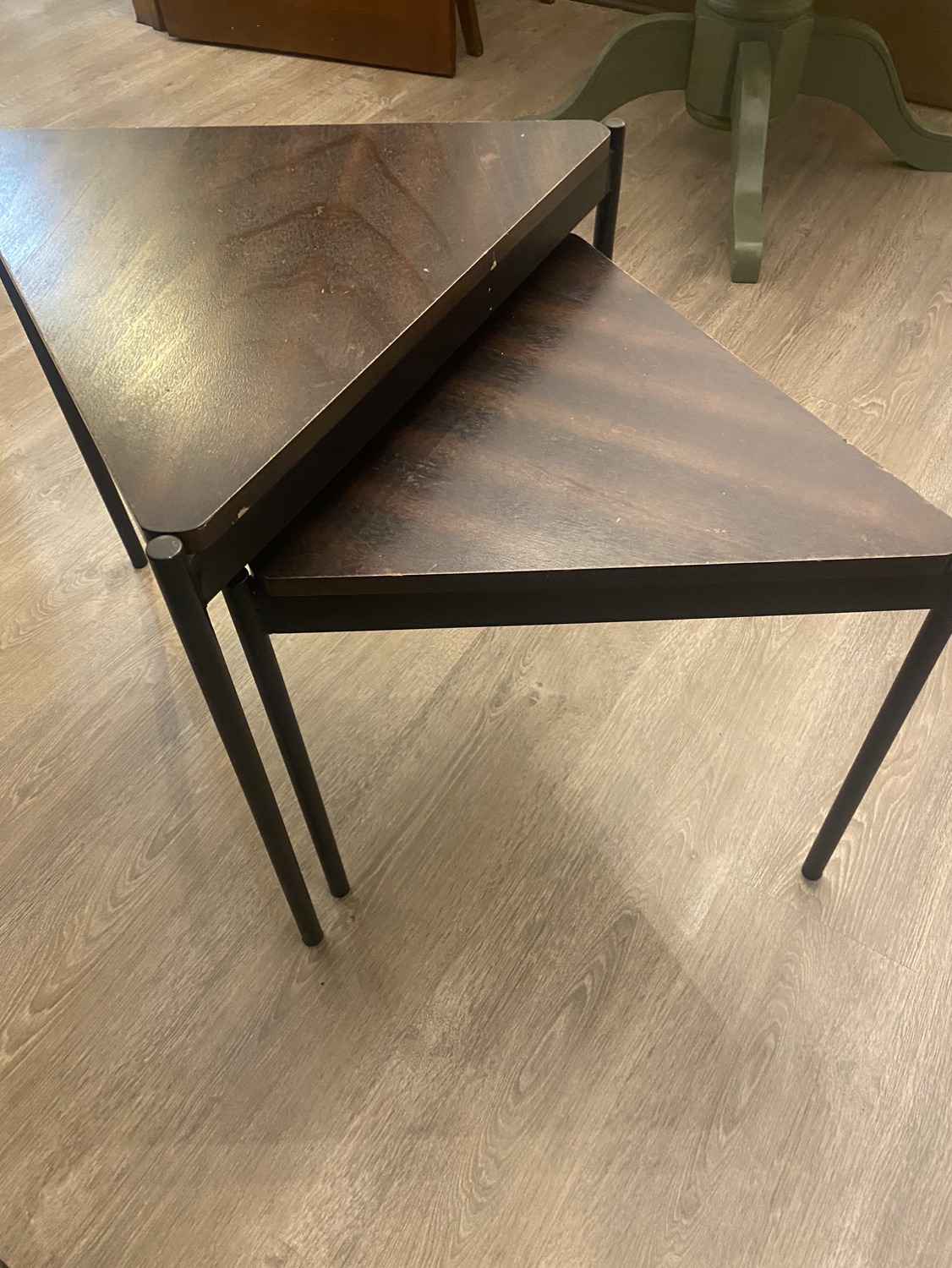 Wood Nesting Coffee Tables - photo 4