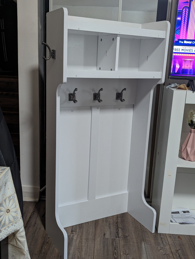 24W Hall Tree Entryway storage/hanger - photo 4