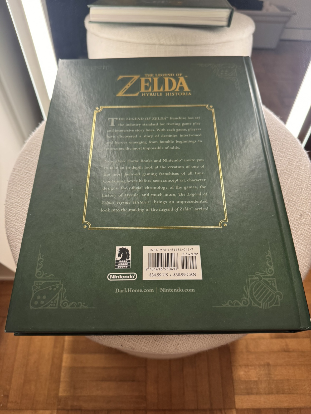 Hyrule Historia, The legend of Zelda image indicator(4)