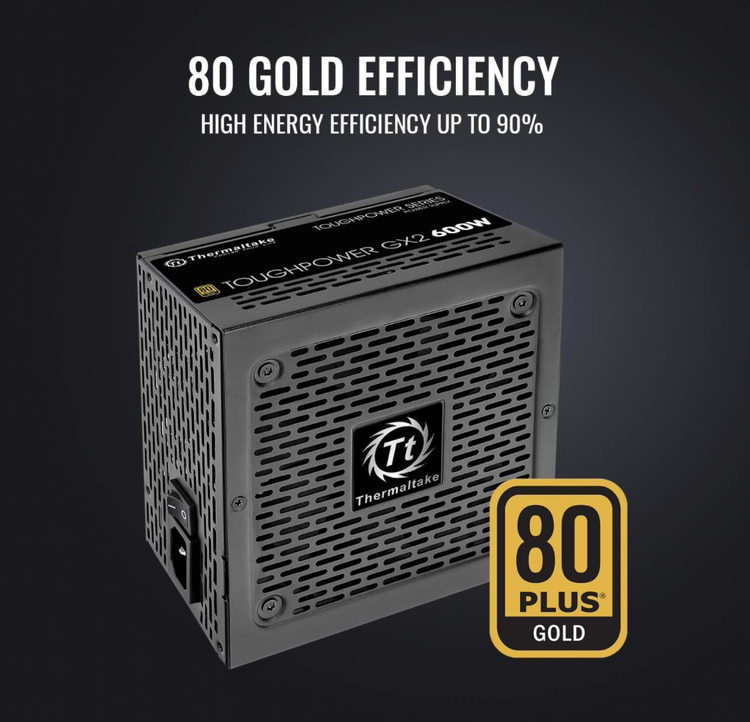 Thermaltake Toughpower GX2 80+ Gold 600W SLI - photo 3