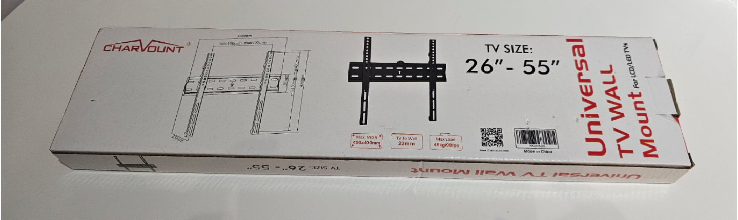 Universal TV wall mount- brand new amd unopened