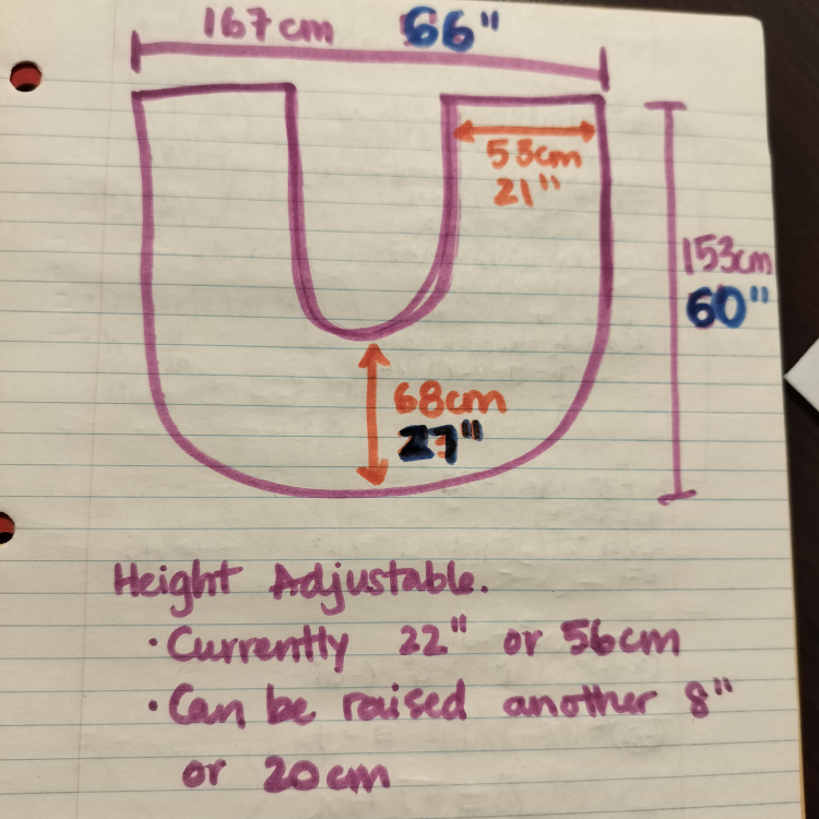 horseshoe shaped activity table - photo 4