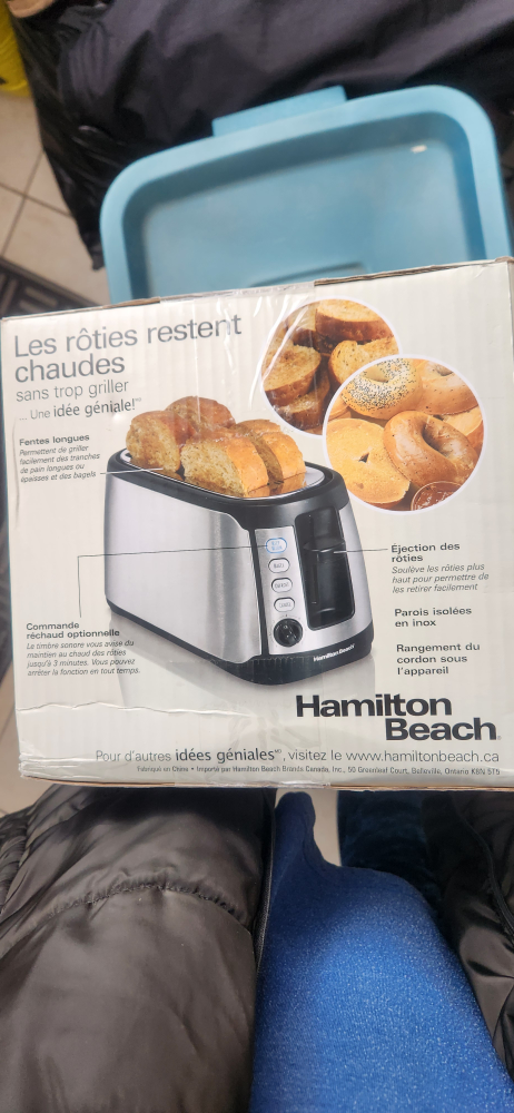 Hamilton Beach 4 slice toaster