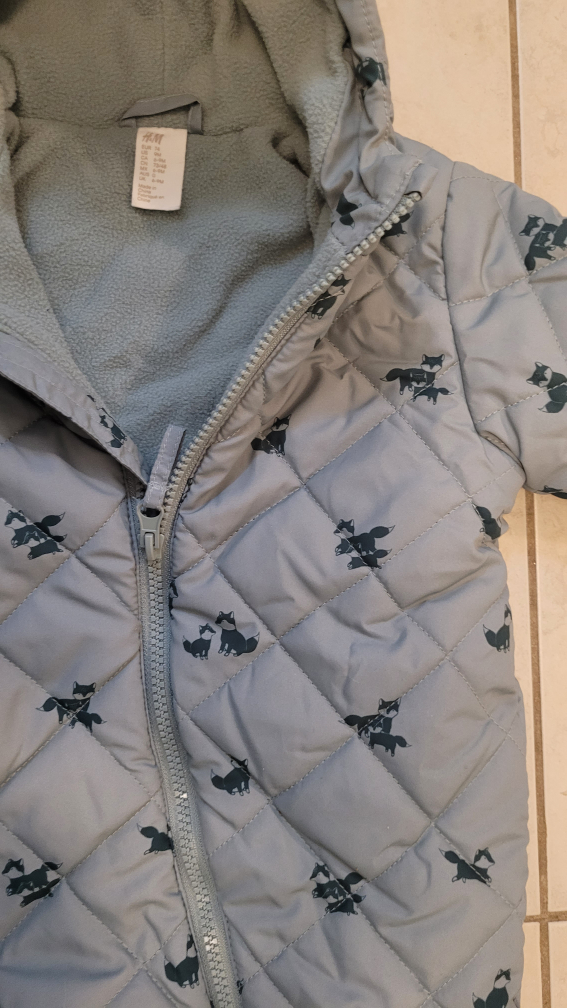 6-9M Fox Baby Snowsuit - Like NEW! - photo 4