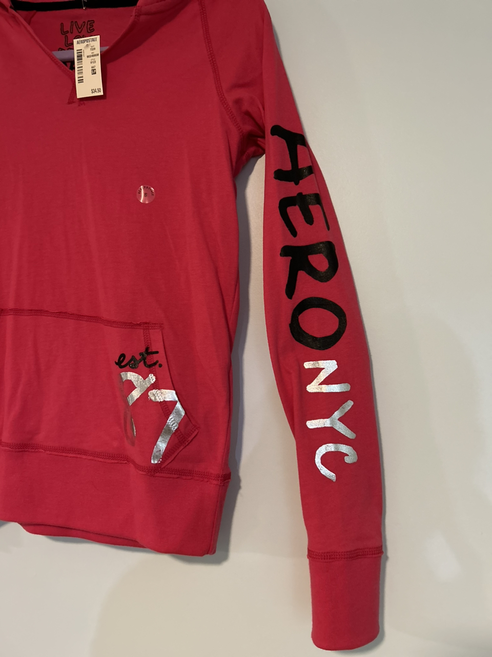 Hot pink Aeropostale shirt - photo 2
