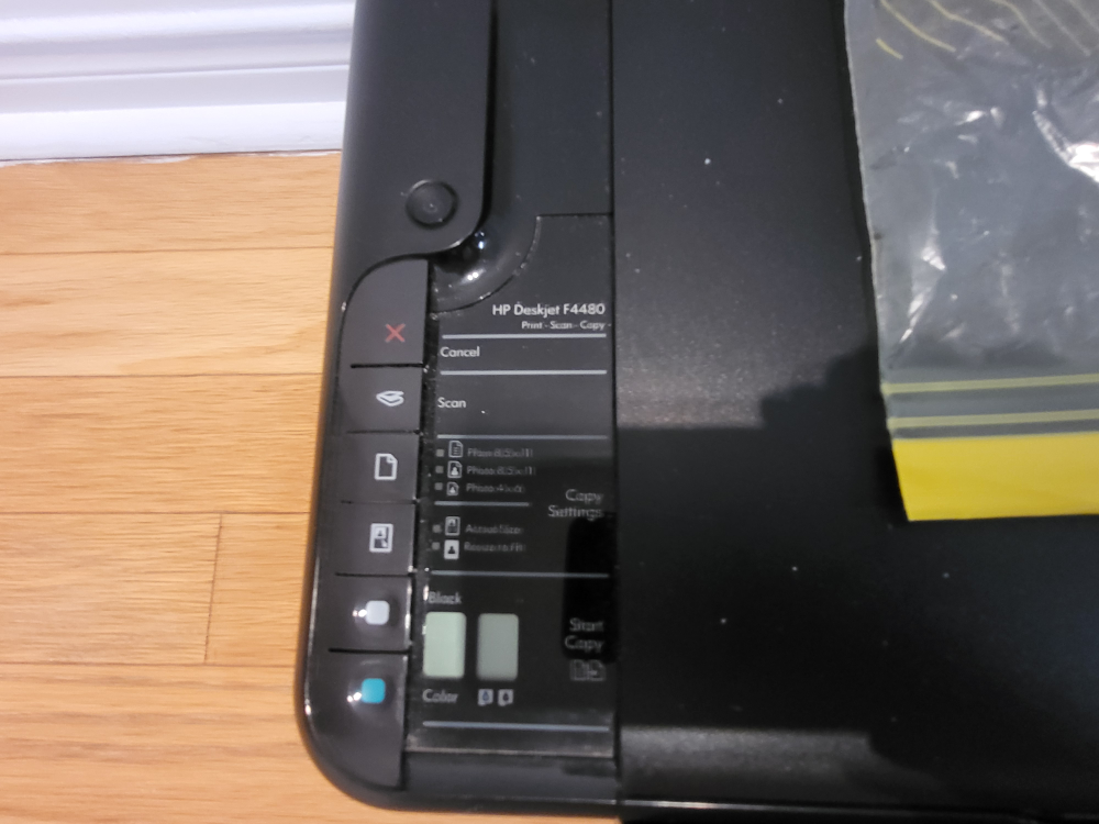 hp 4480 ink printer