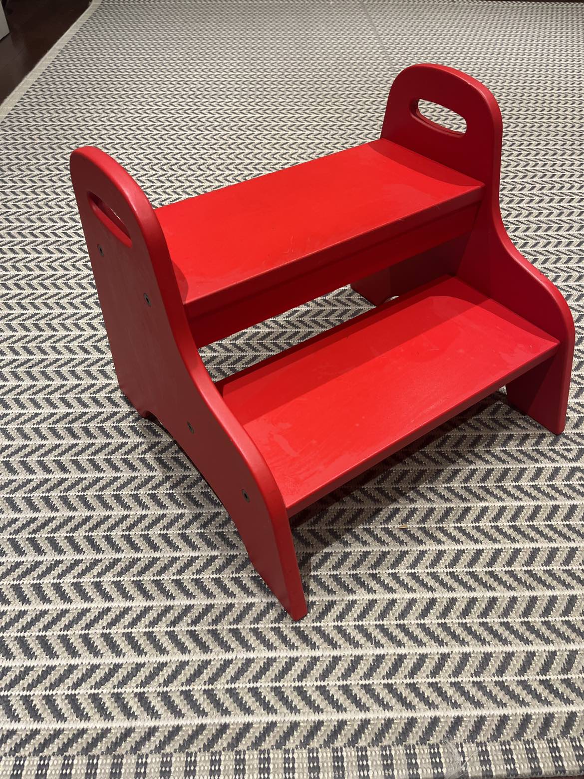 IKEA Trogen Kids Stepstool in red