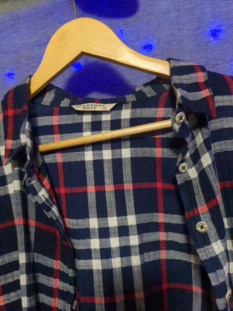 Authentic Burberry Shirt Dress image indicator(5)