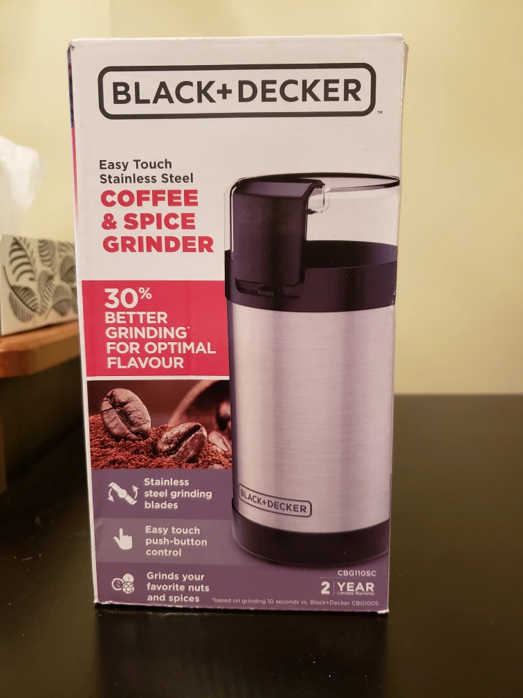 B&D coffee & Spice Grinder thumbnail