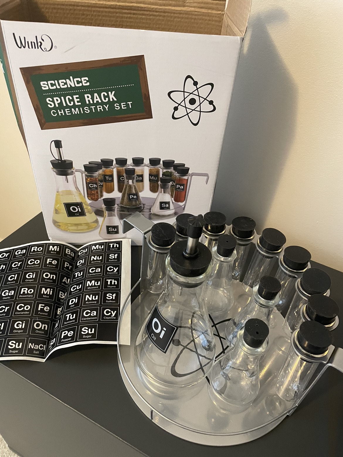 Chemist’s Spice Rack