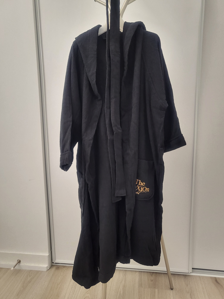 Brand New black bath gown