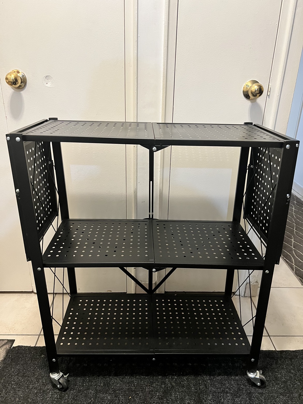 Damco 3 Shelf Foldable Rack w/ Extendable Sides 🥕 thumbnail