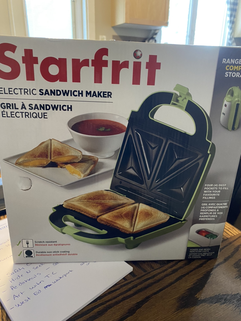 Brand new sandwich maker
