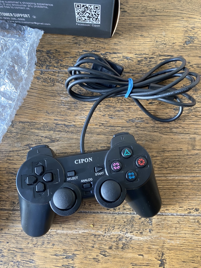 2x Aftermarket PS2 PlayStation 2 Controllers image indicator(6)