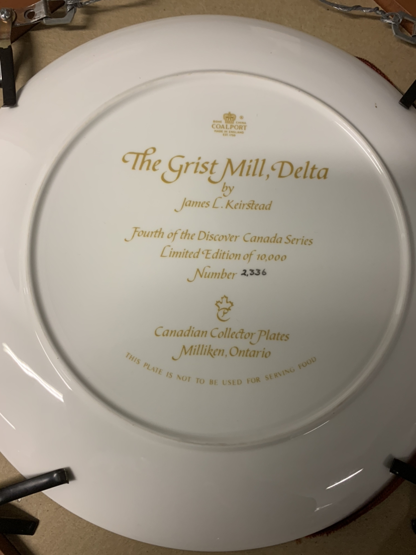 Two Collector Plates by James Kierstead image indicator(5)