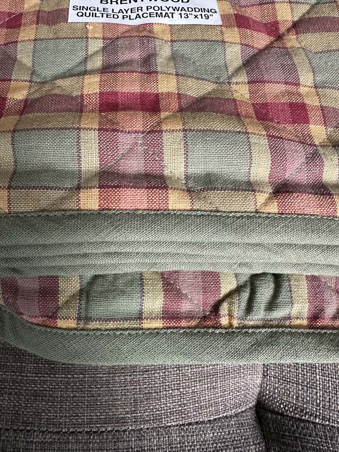 🥕 4 Quilted Placemats image indicator(3)