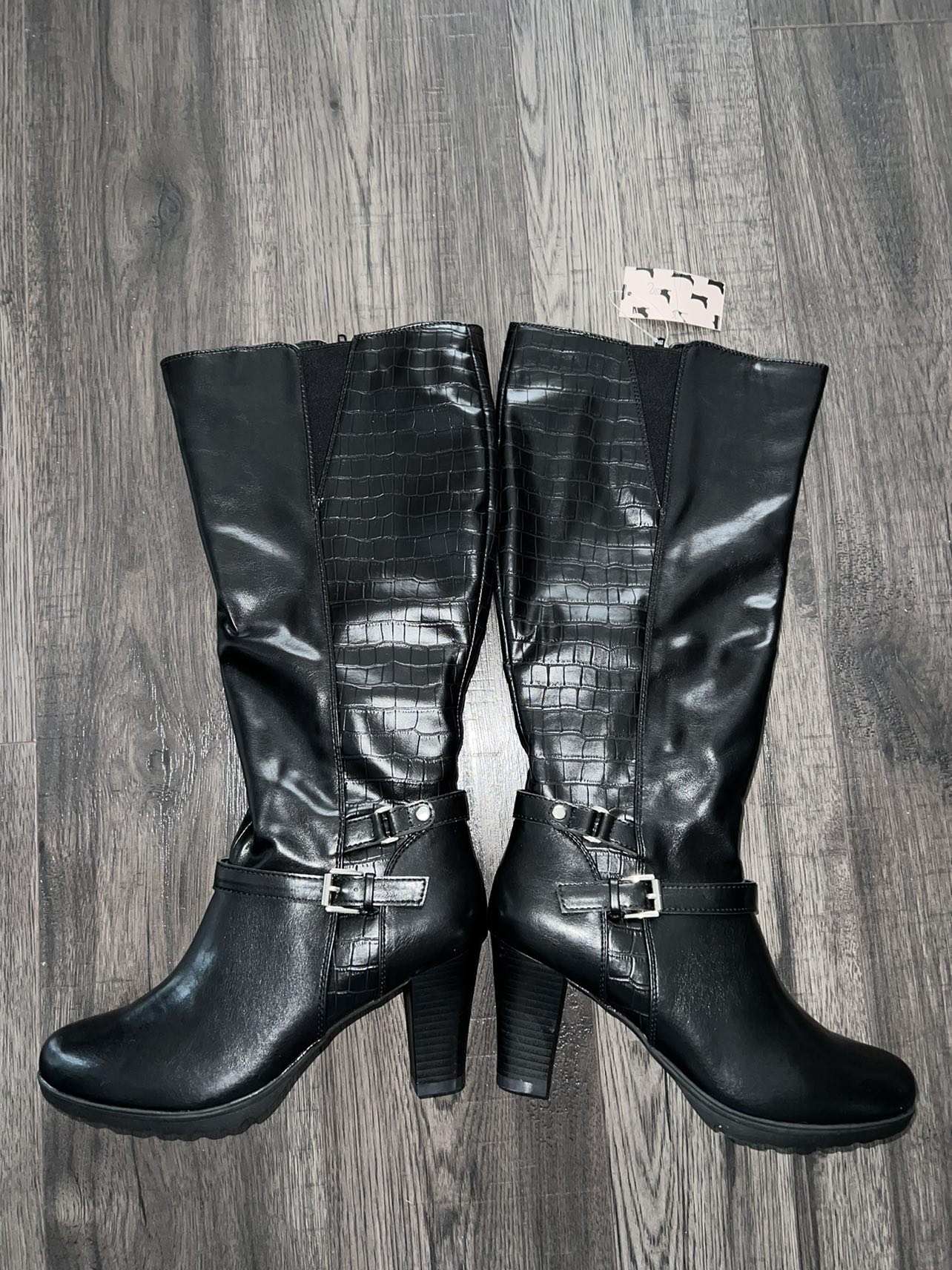 Women's Knee High Boots, Wide Calf, Size 7.5 - photo 3