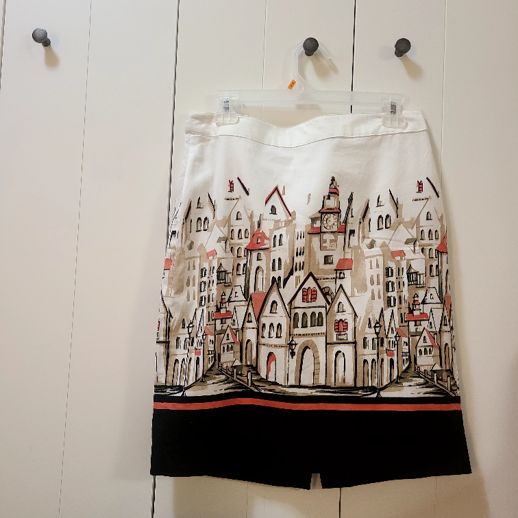 Van heneusen studio graphic skirt