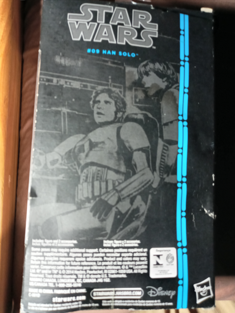 han solo action figure still in box - photo 3