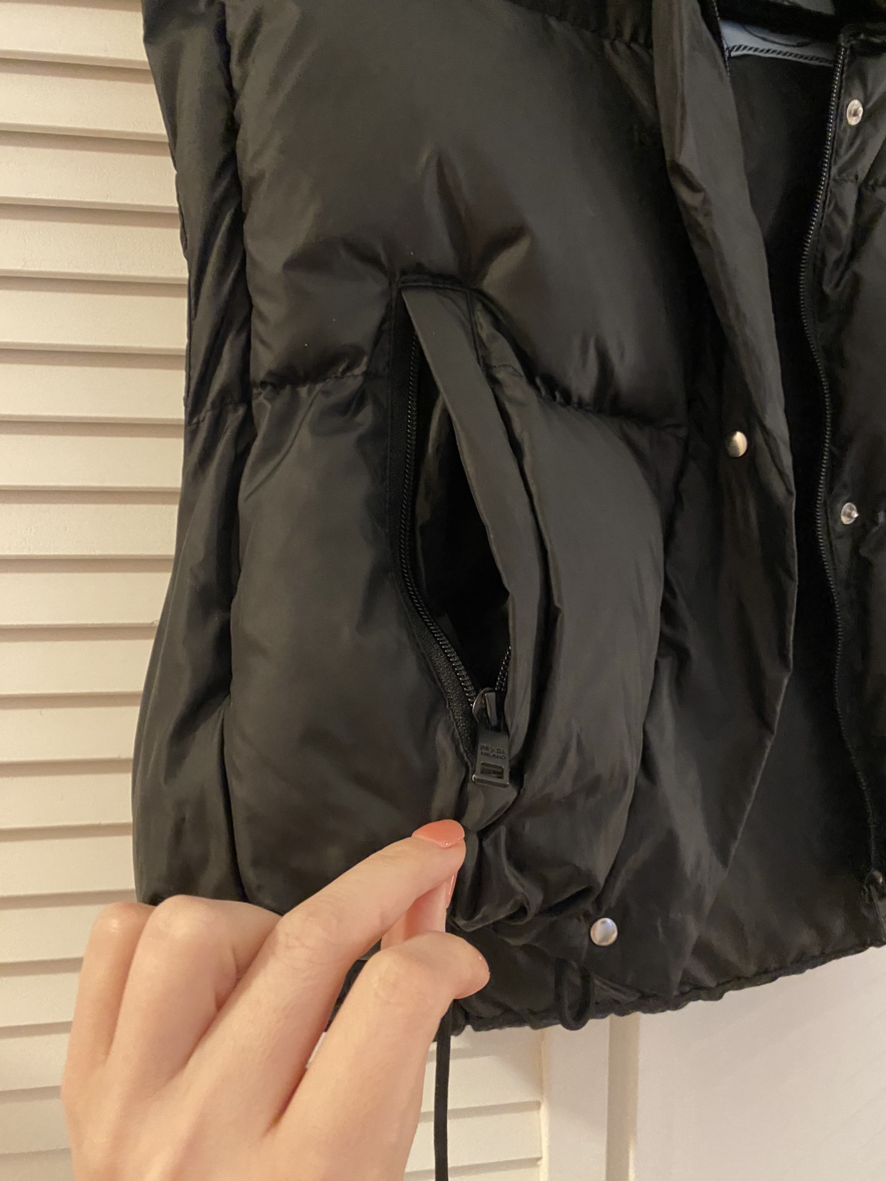 Prada crop vest puffer - photo 3
