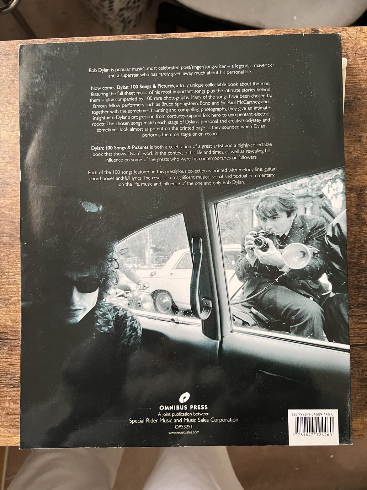 Bob Dylan Book - 100 songs and pictures🥕 image indicator(2)