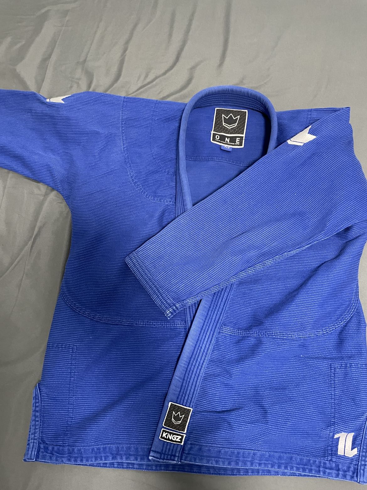A2 The ONE KINGZ Gi Kimono Blue - BJJ