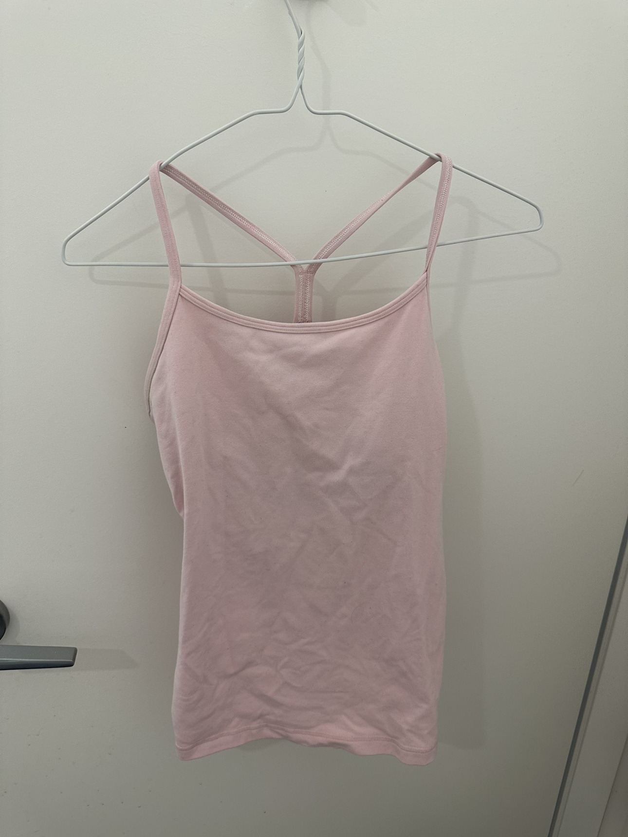 Lululemon Power Y Tank Top Pig Pink size 6