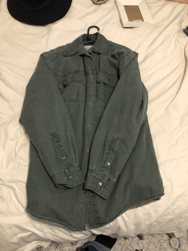 Vintage Green Fleece Jacket image indicator(3)