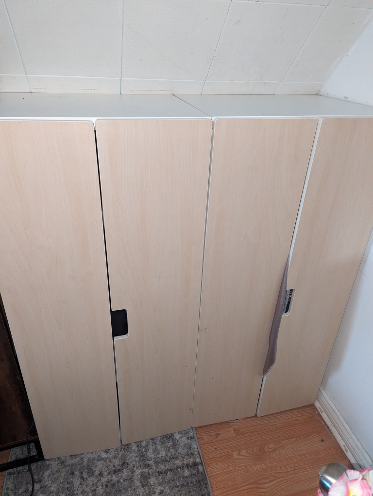 Beige Wardrobe Closet