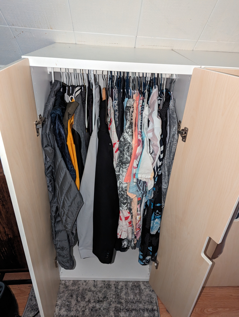 Beige Wardrobe Closet - photo 2