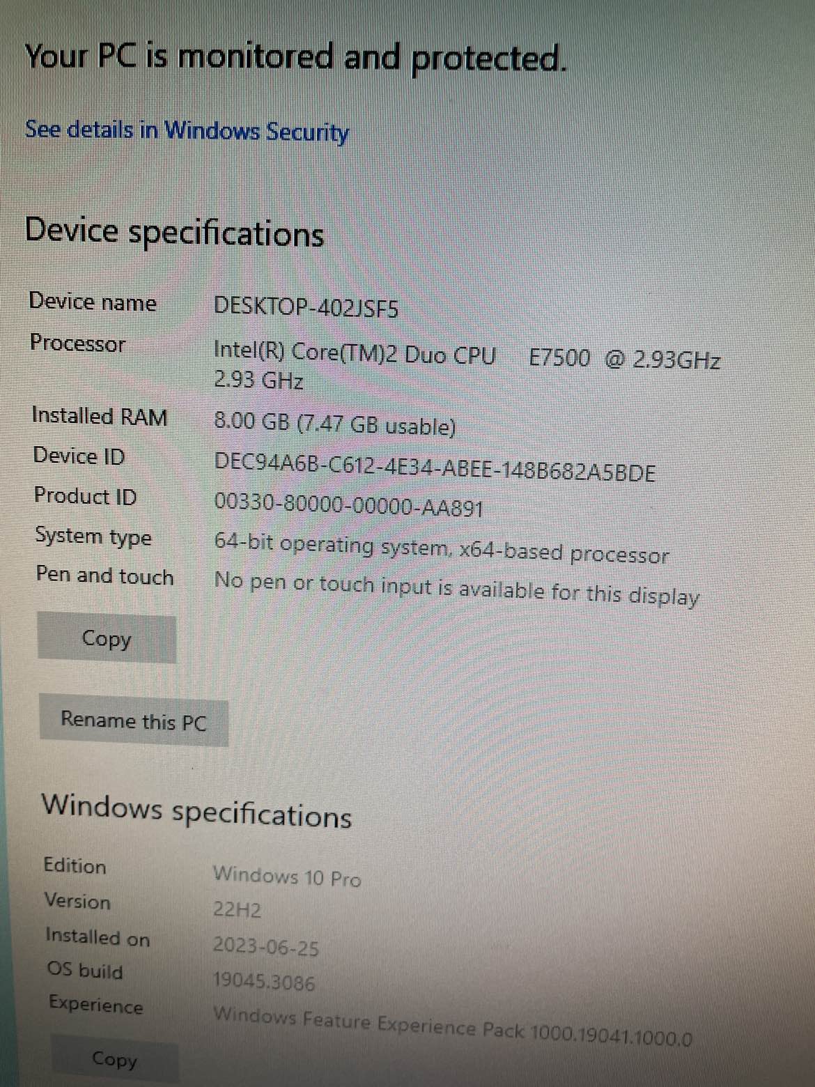LENOVO Win 10 PC - photo 3