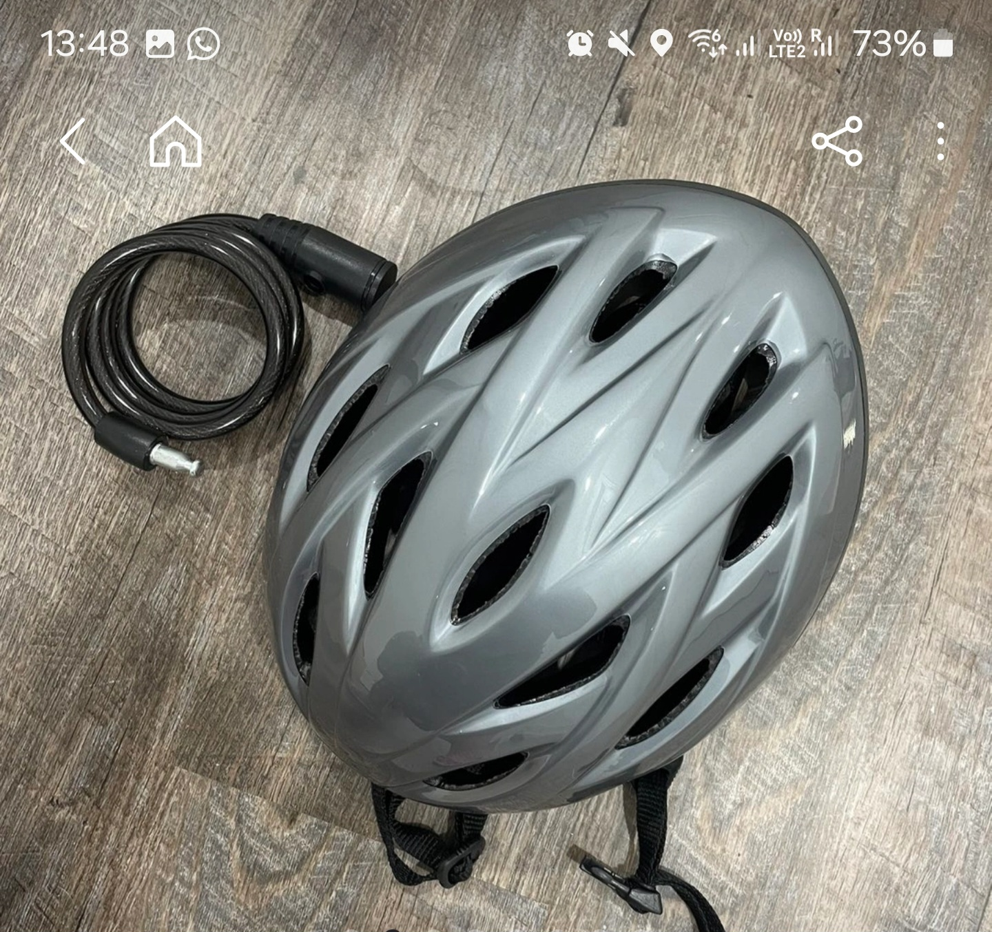 prestigious bicycle 26" wheels with helmet - photo 2
