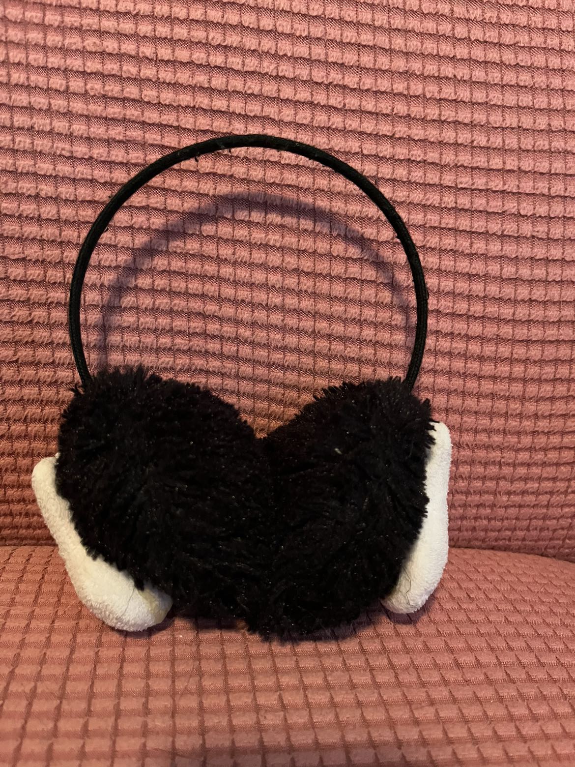 Plush bunny kawaii earmuffs image indicator(2)