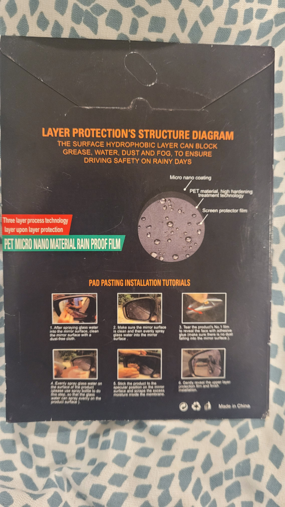 Anti Fog Film for Cars image indicator(2)