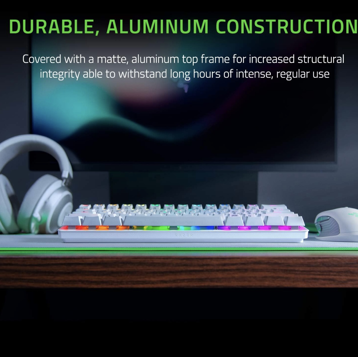 Huntsman mini mercury optical gaming keyboard - photo 3