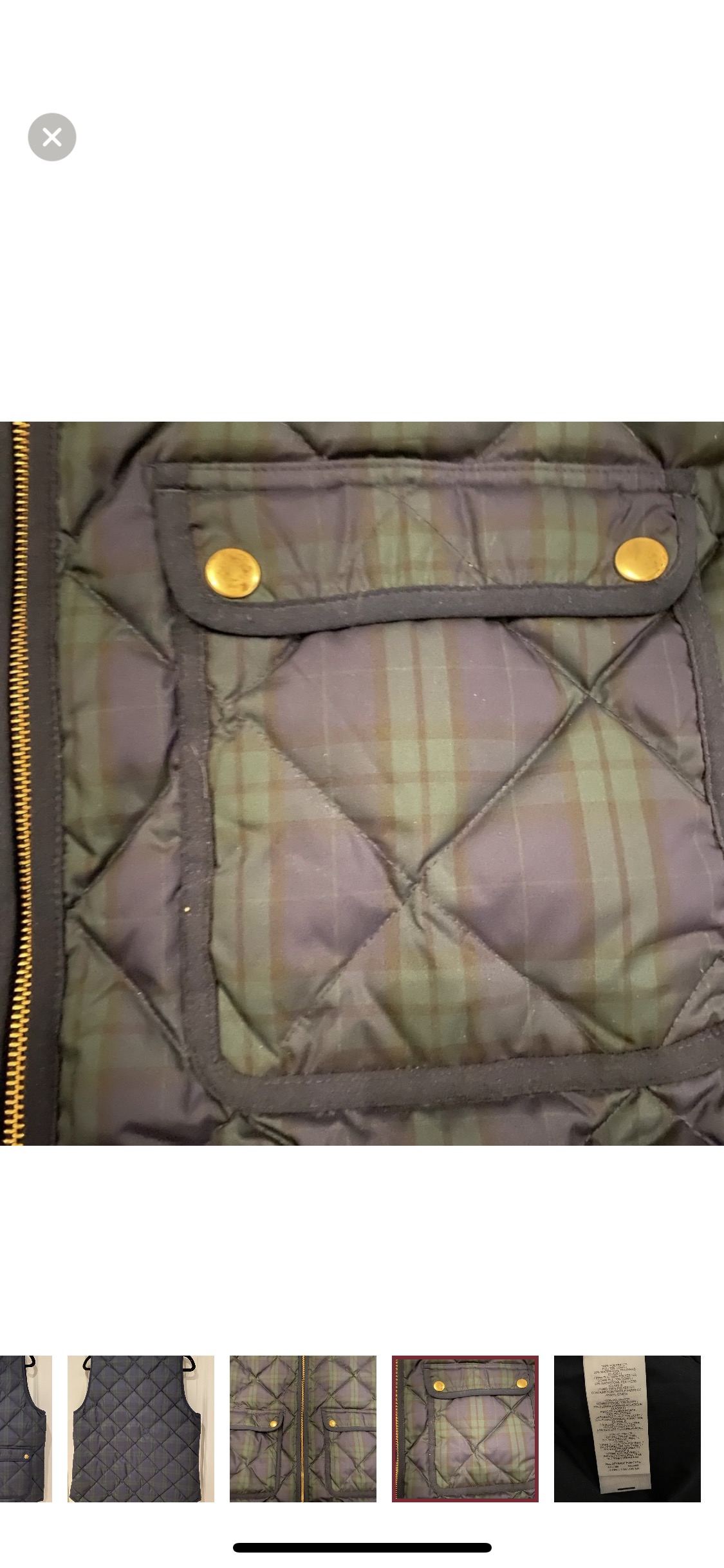 J. CREW Printed Quilted Vest - photo 5