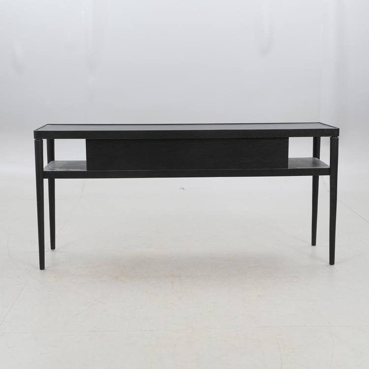Hall/Sofa Table IKEA Stockholm black EUC - photo 5