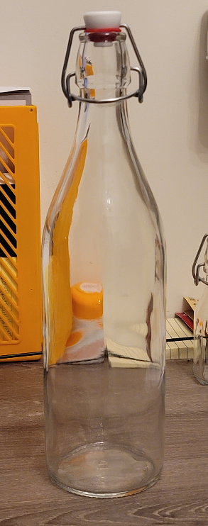 Bormioli Rocco Goara Bottle with Stopper Clear (33.75 oz)