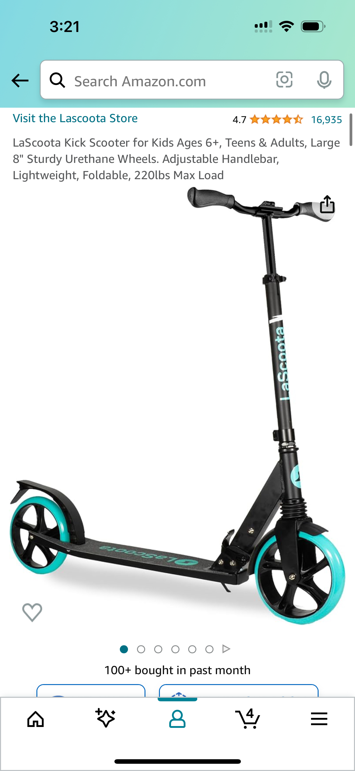 Very lightly used scooter! thumbnail