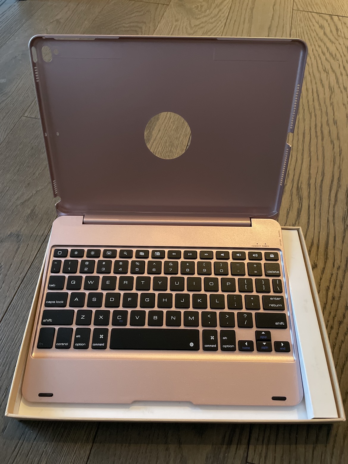 Brand new F19/F19A/F19B Rose Gold iPad Air Wireless Keyboard thumbnail