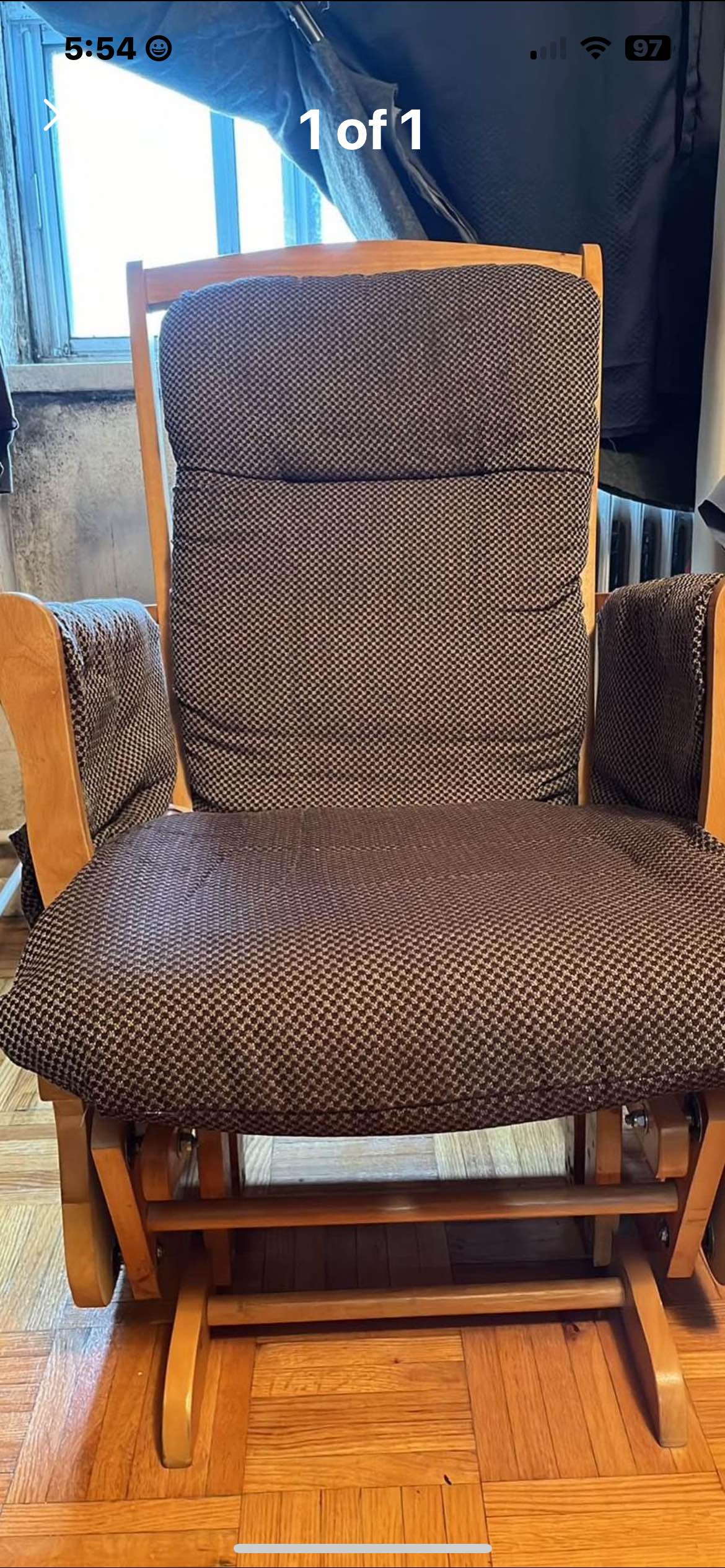 Solid Wood Rocking chair /  Glider - photo 3