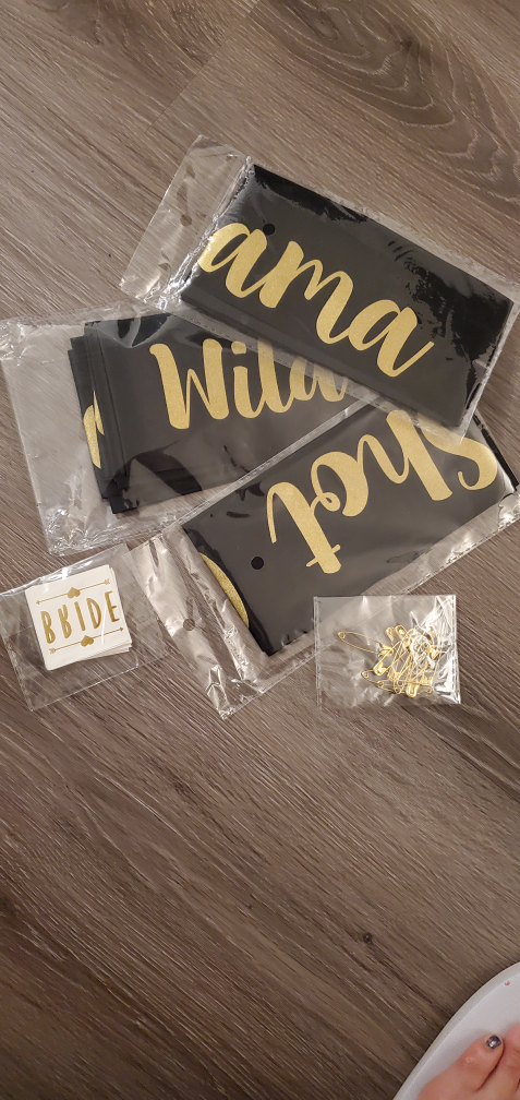 Bachelorette supplies
